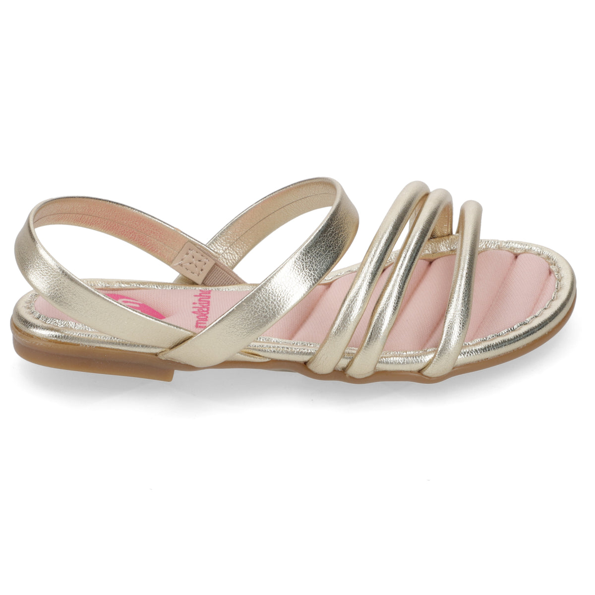 Sandalia Niña Dorada Molekinha 26 / Dorado