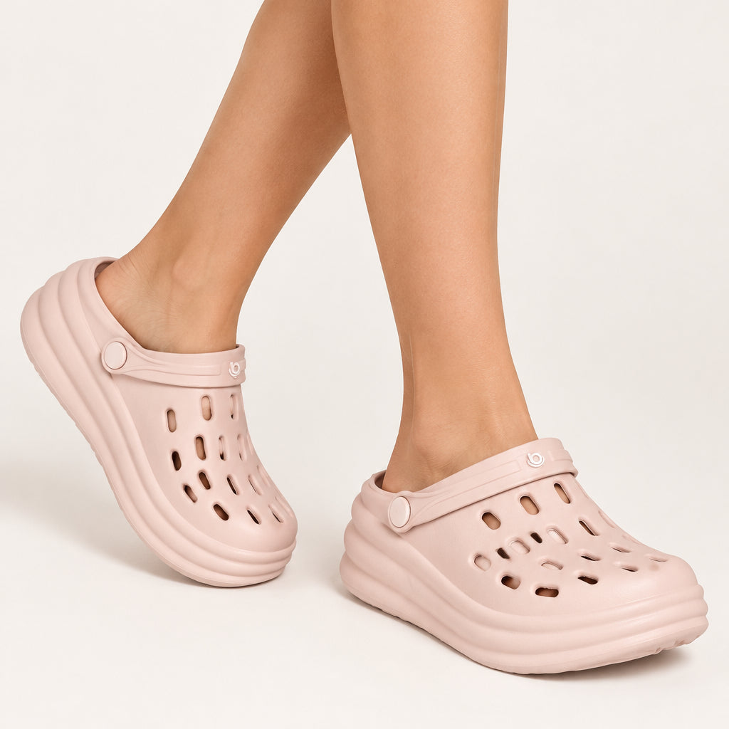 Zueco Clog Zen Rosada