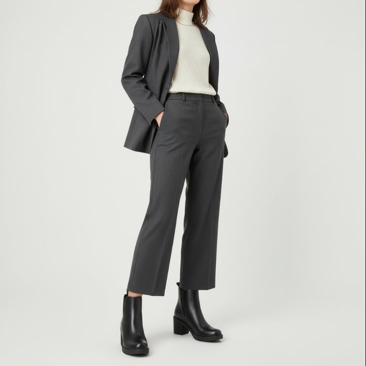 Botín Negro New Walk 35 / Negro