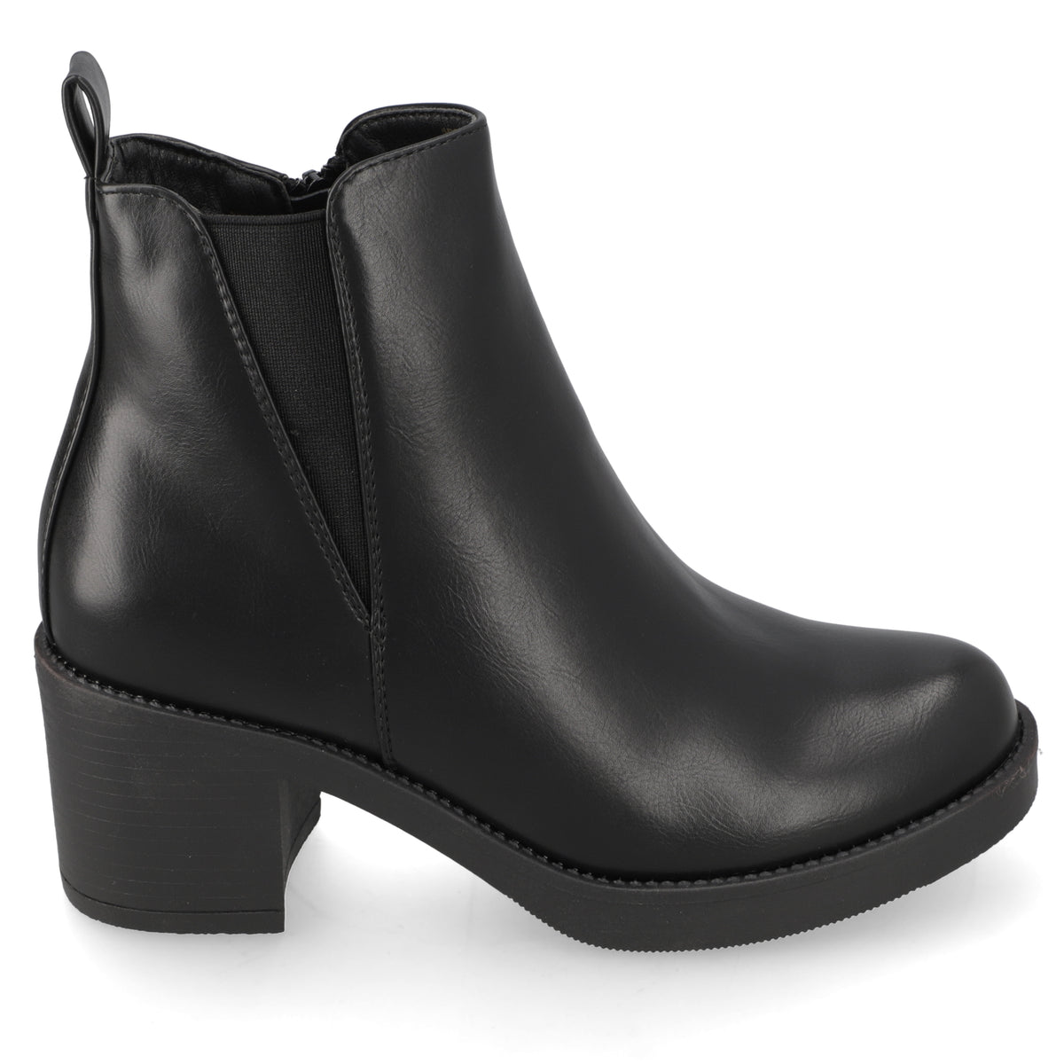 Botín Negro New Walk 35 / Negro