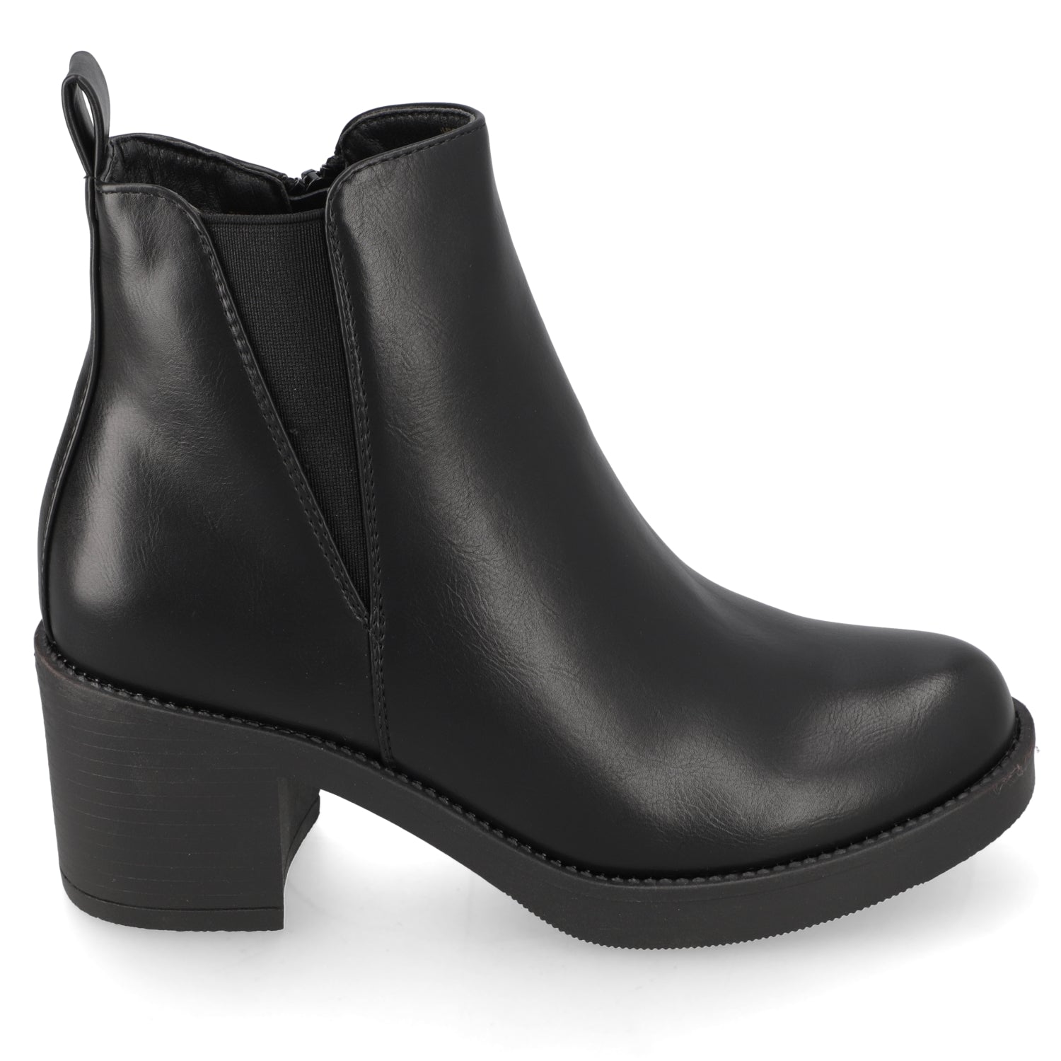 Botín Negro New Walk 35 / Negro