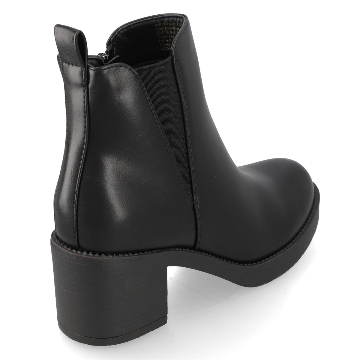 Botín Negro New Walk 35 / Negro