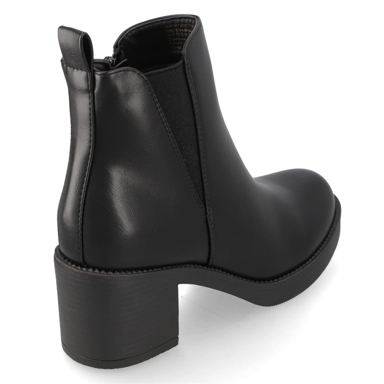 Botín Negro New Walk 35 / Negro