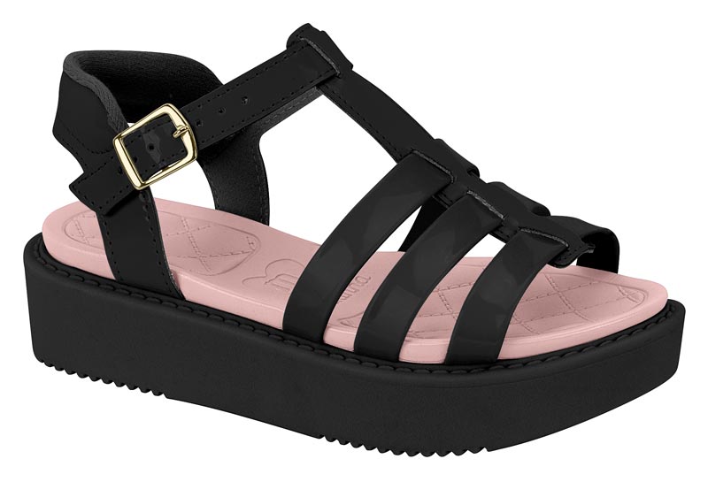 Sandalia Niña Negra Molekinha