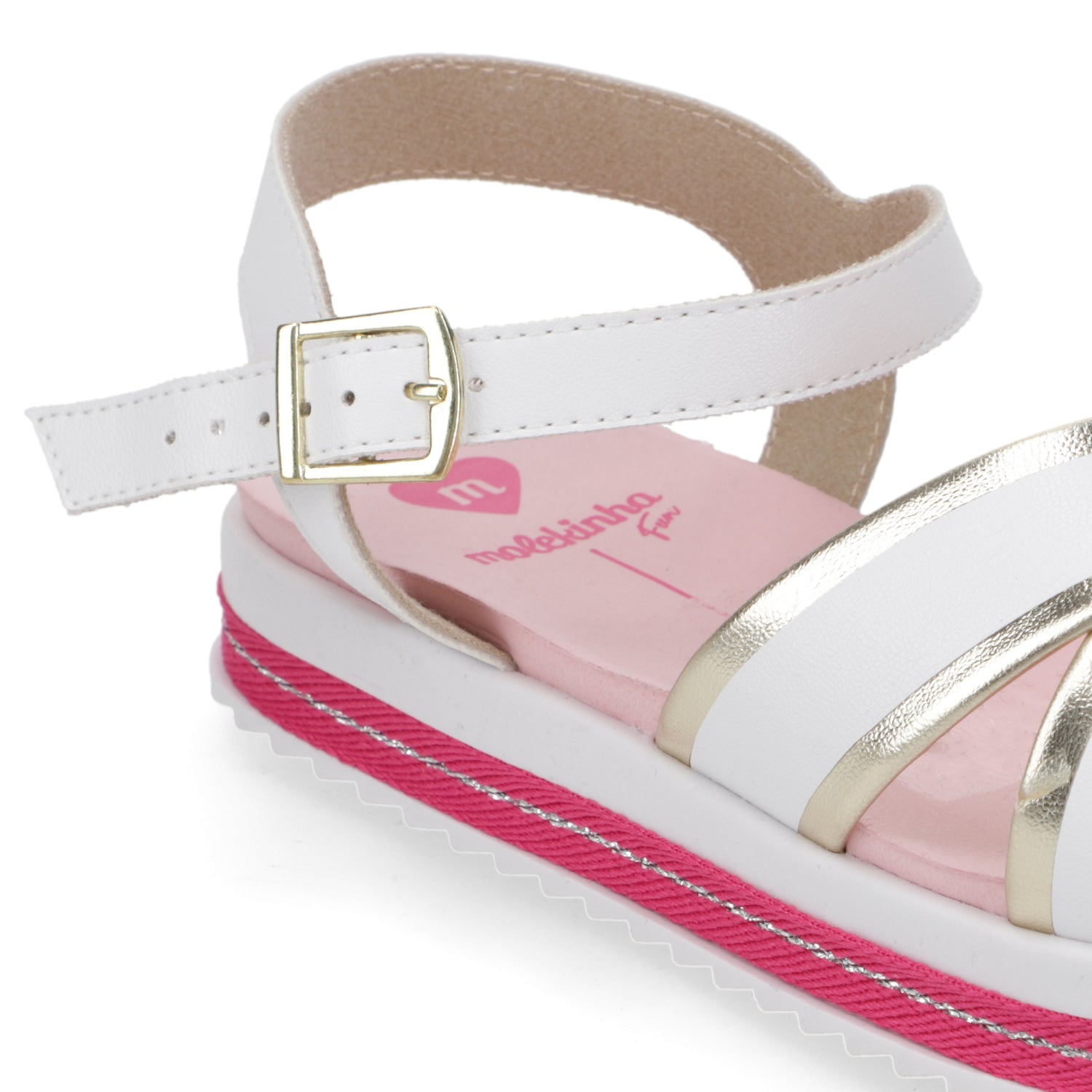 Sandalia Niña Molekinha 26 / Blanco