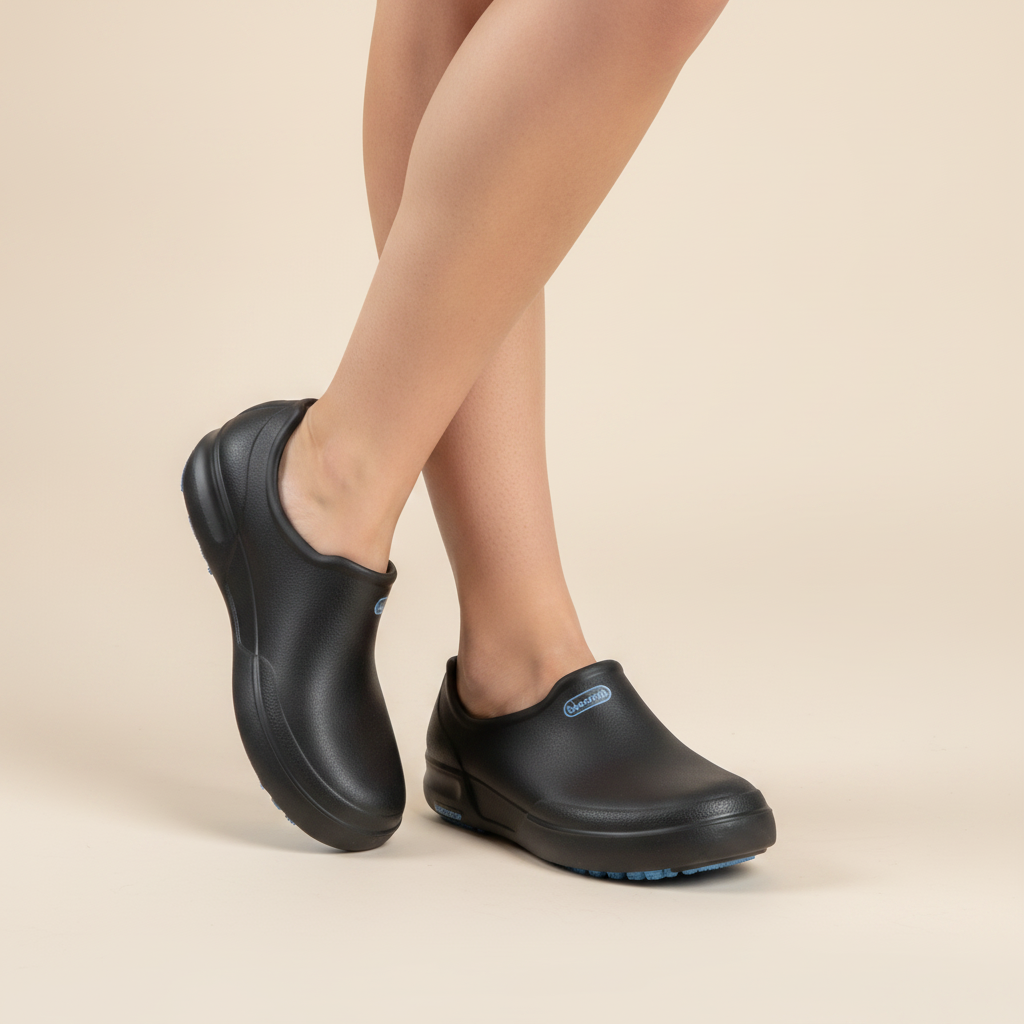 Clog Maxxi Works Negra