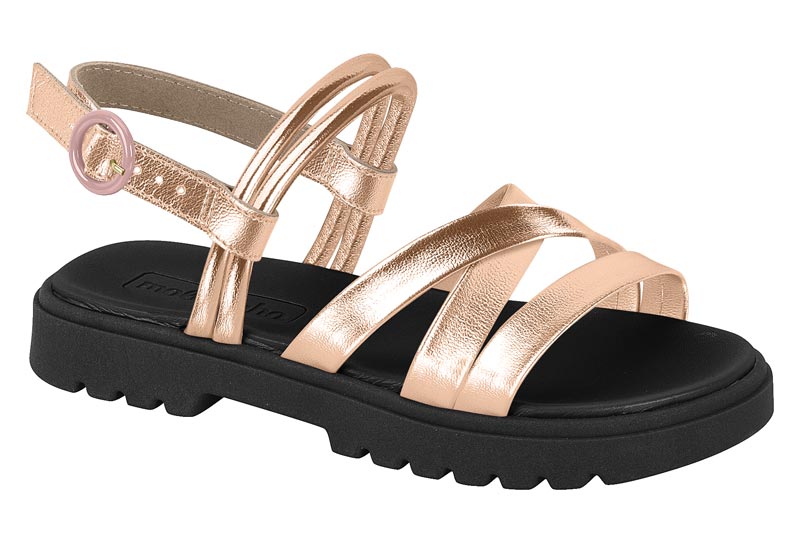 Sandalia Niña Rose Gold Molekinha