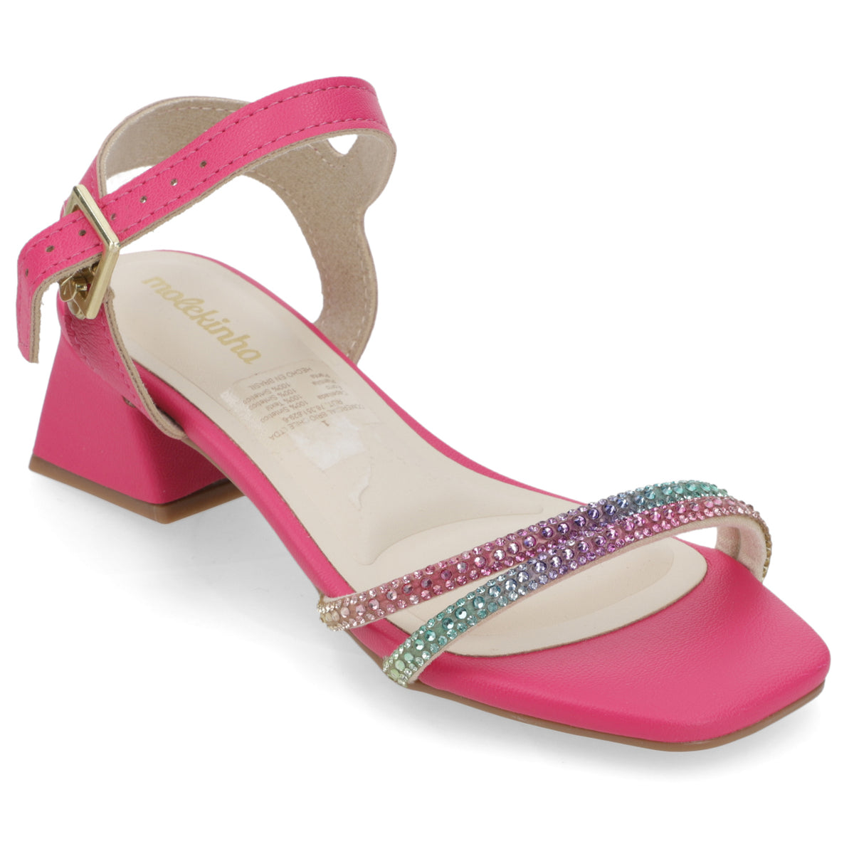 Sandalia Niña Molekinha 28 / Fucsia