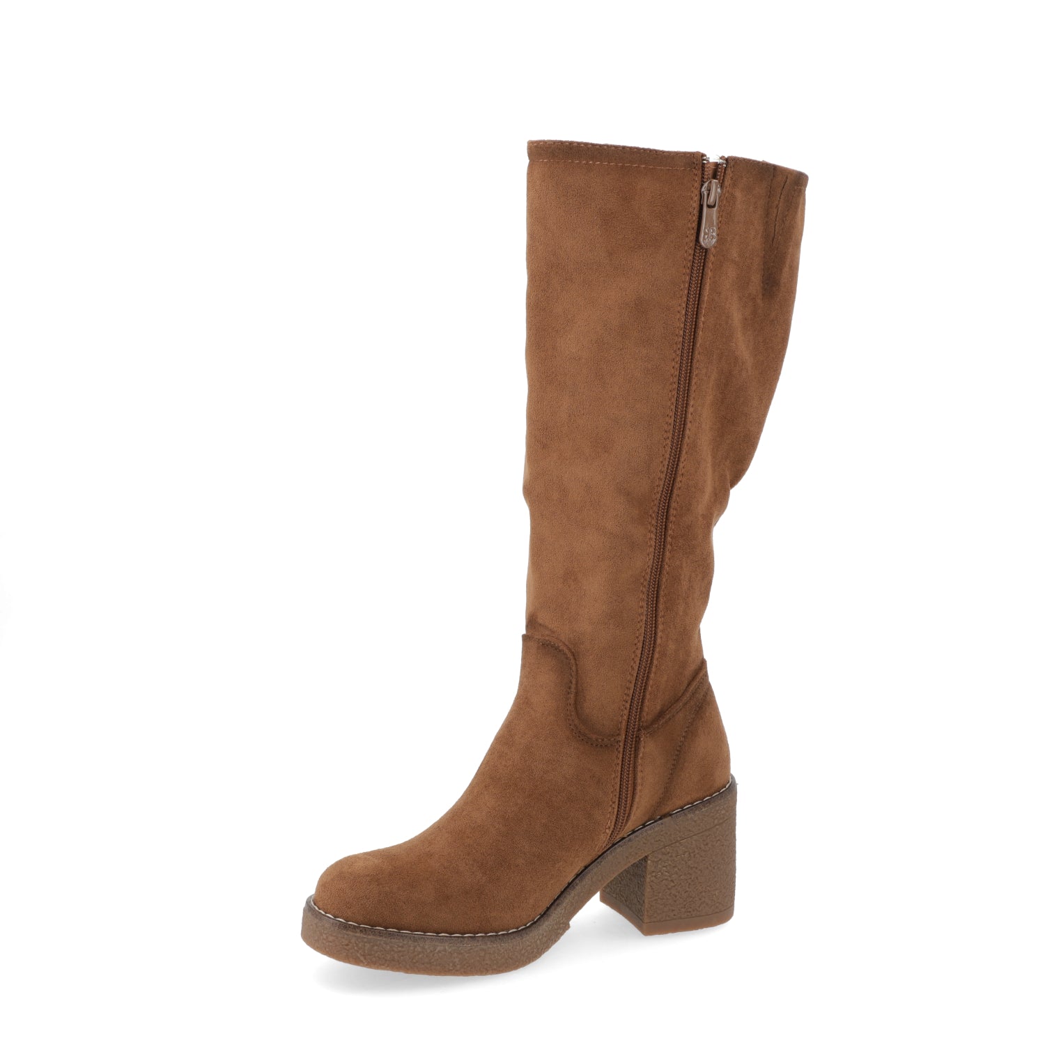 Bota Taco Ancho 7 cm Café New Walk 35 / Café