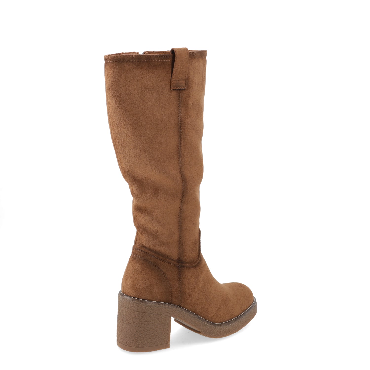 Bota Taco Ancho 7 cm Café New Walk 35 / Café