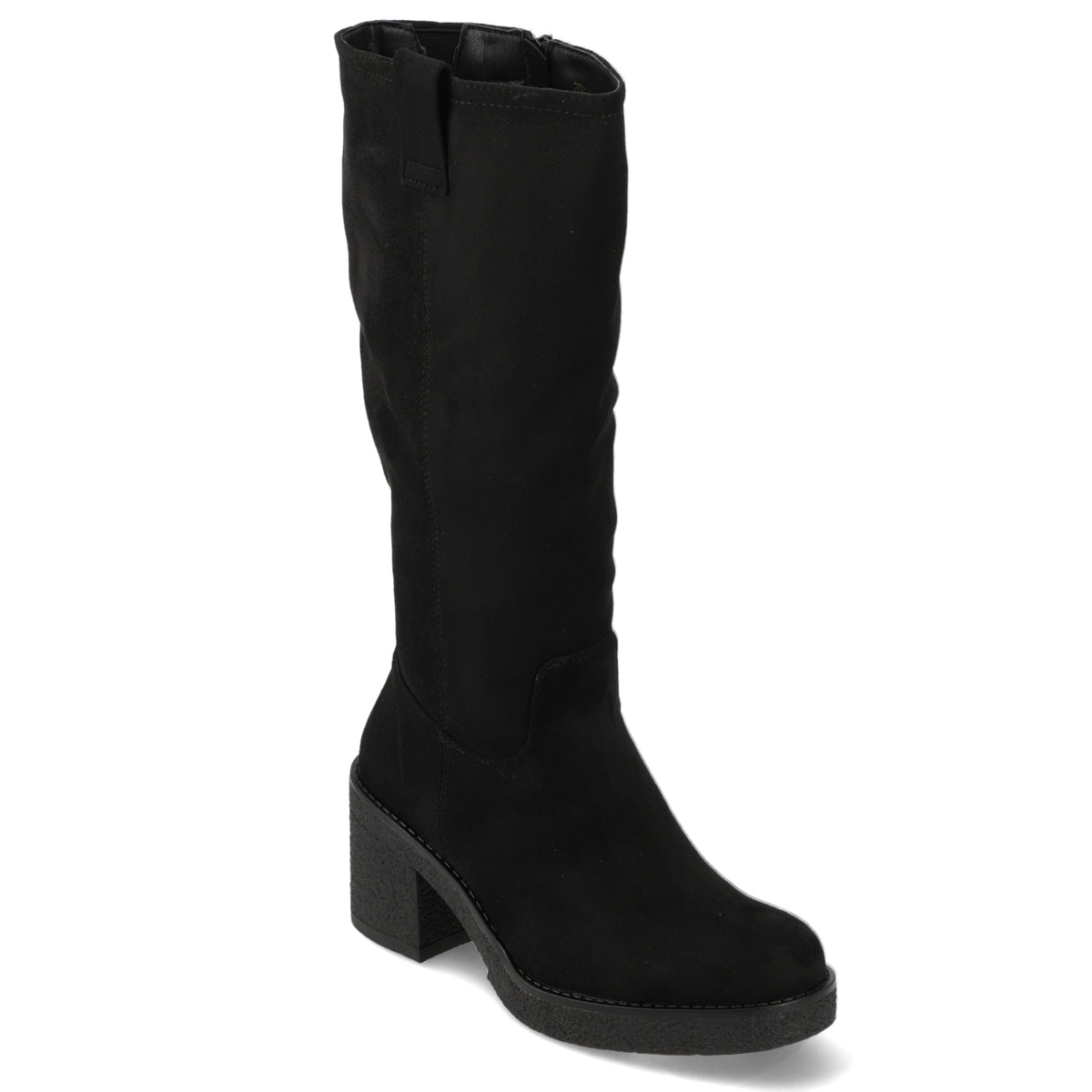 Bota Taco Ancho Negro New Walk