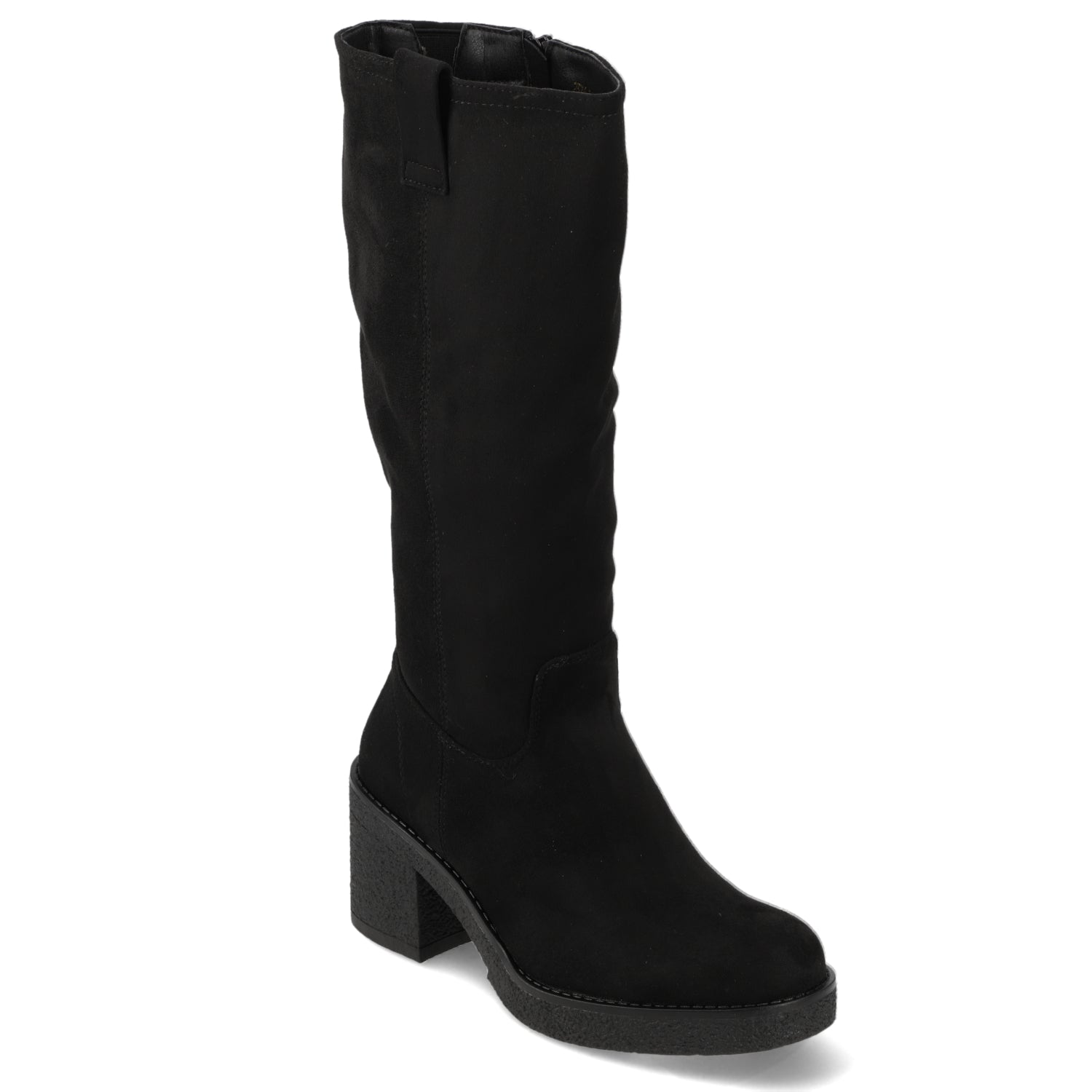 Bota Taco Ancho Negro New Walk