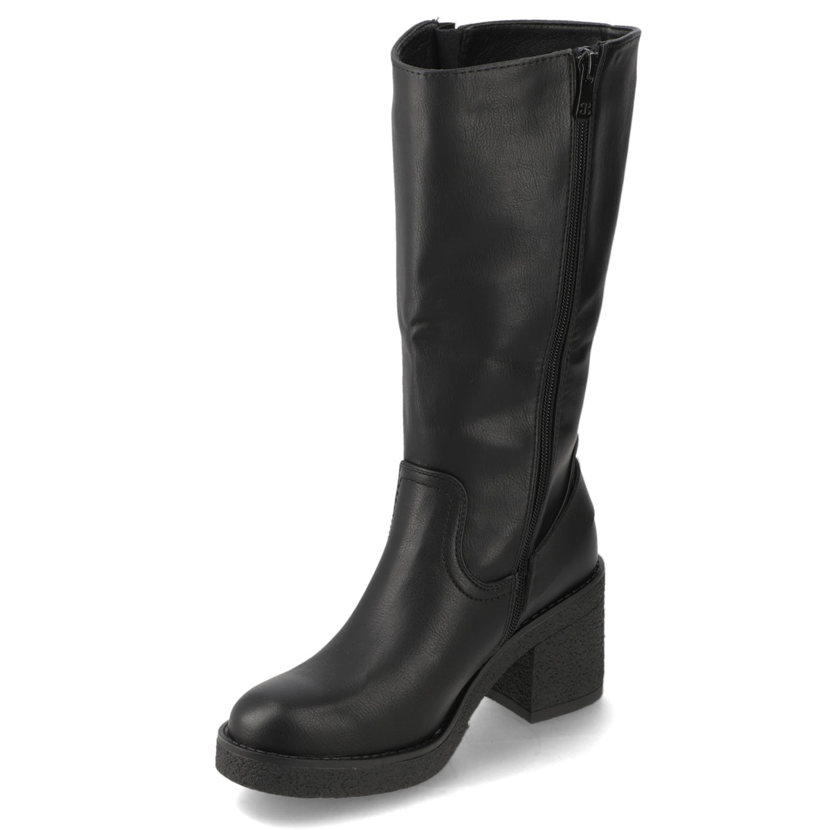 Bota Taco Ancho Negro Agua de Coco
