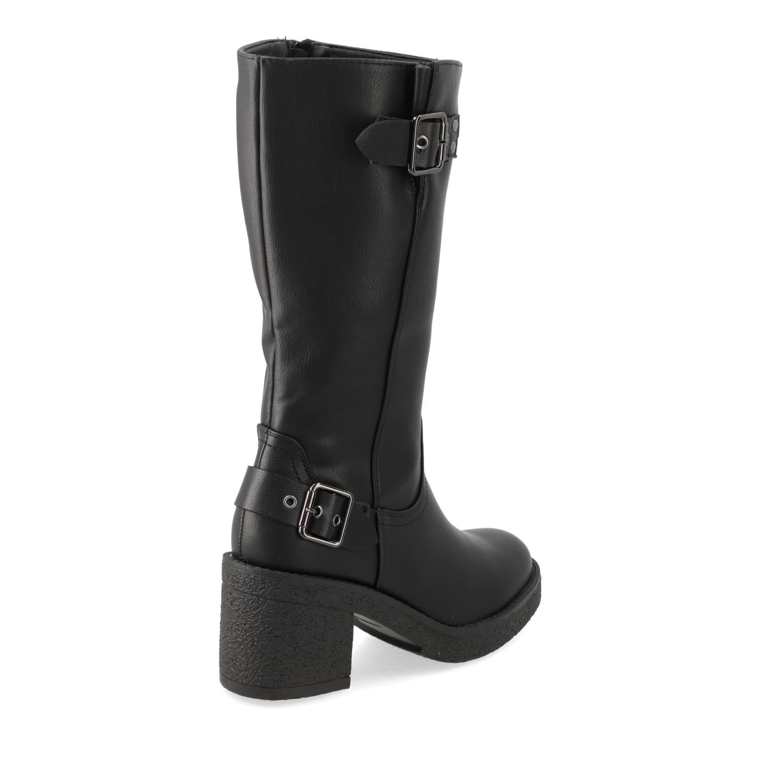 Bota Taco Ancho 7 cm Negro Agua de Coco 35 / Negro