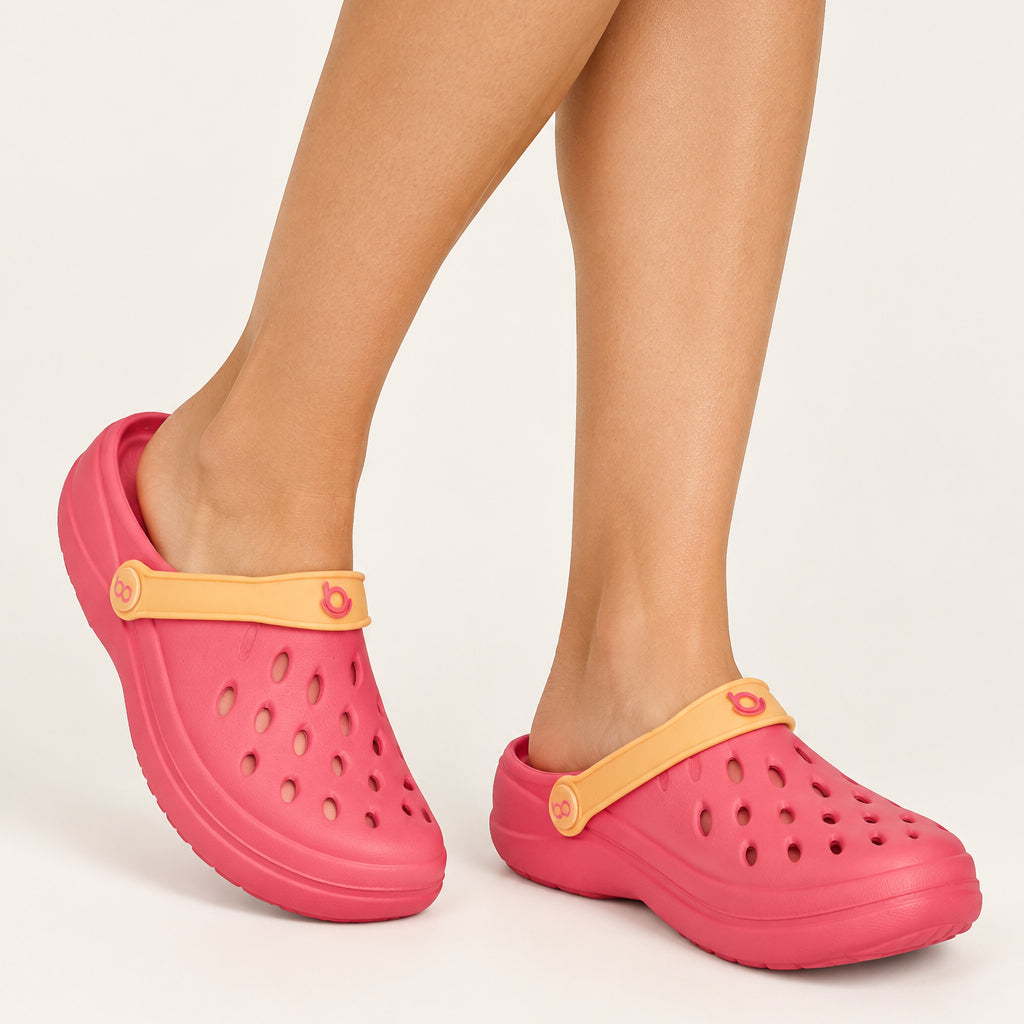 Zueco Mujer Easy Rosado Boaonda 35 / Rosado