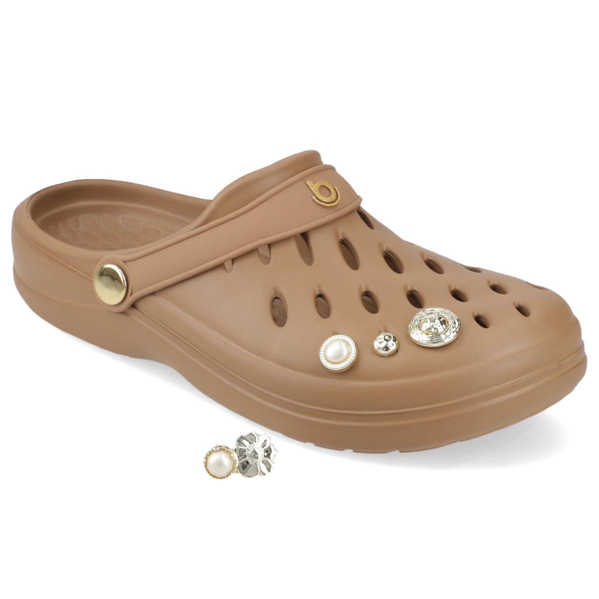 Zueco Clog Mujer Easy Café Boaonda