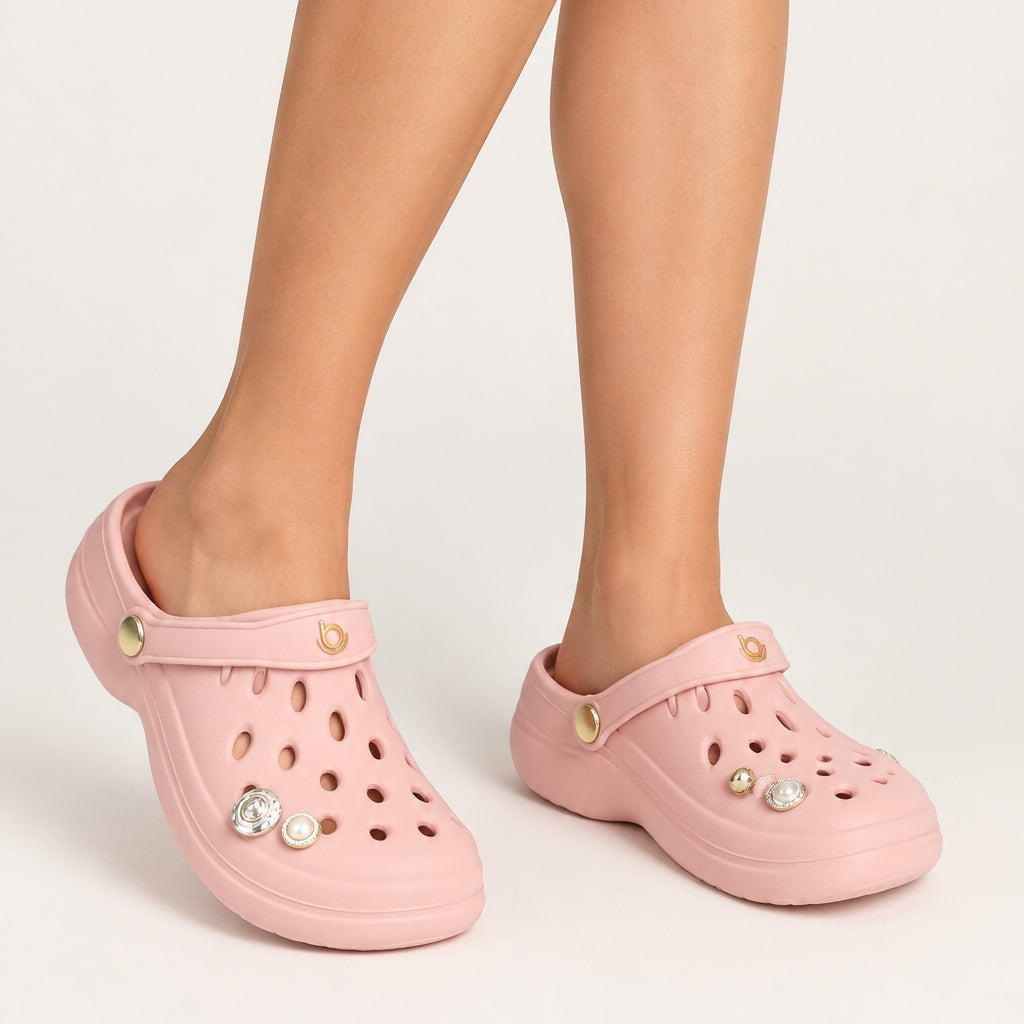 Zueco Mujer Easy Rosado Boaonda 35 / Rosado