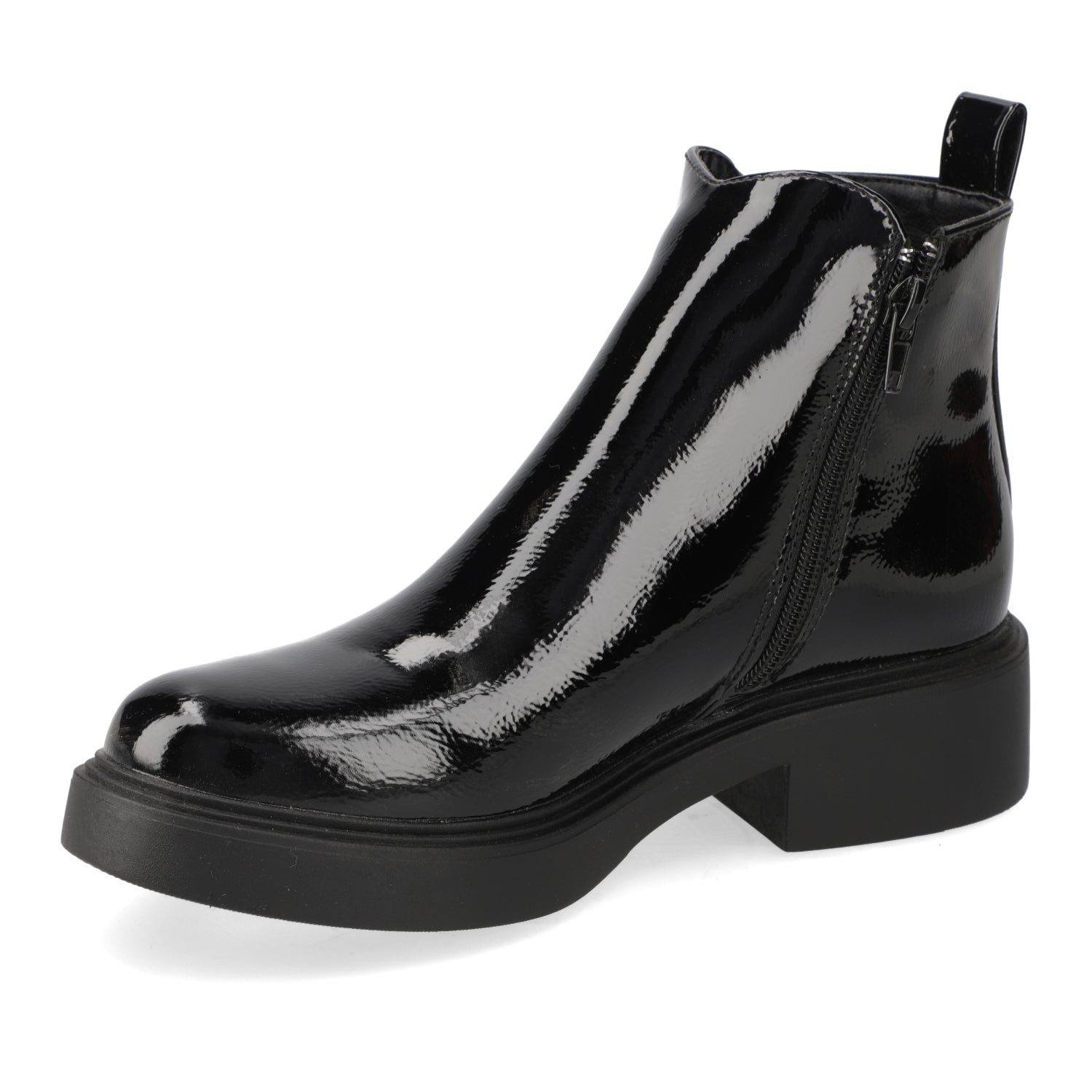 Botines Planos Negro Agua de Coco 35 / Negro