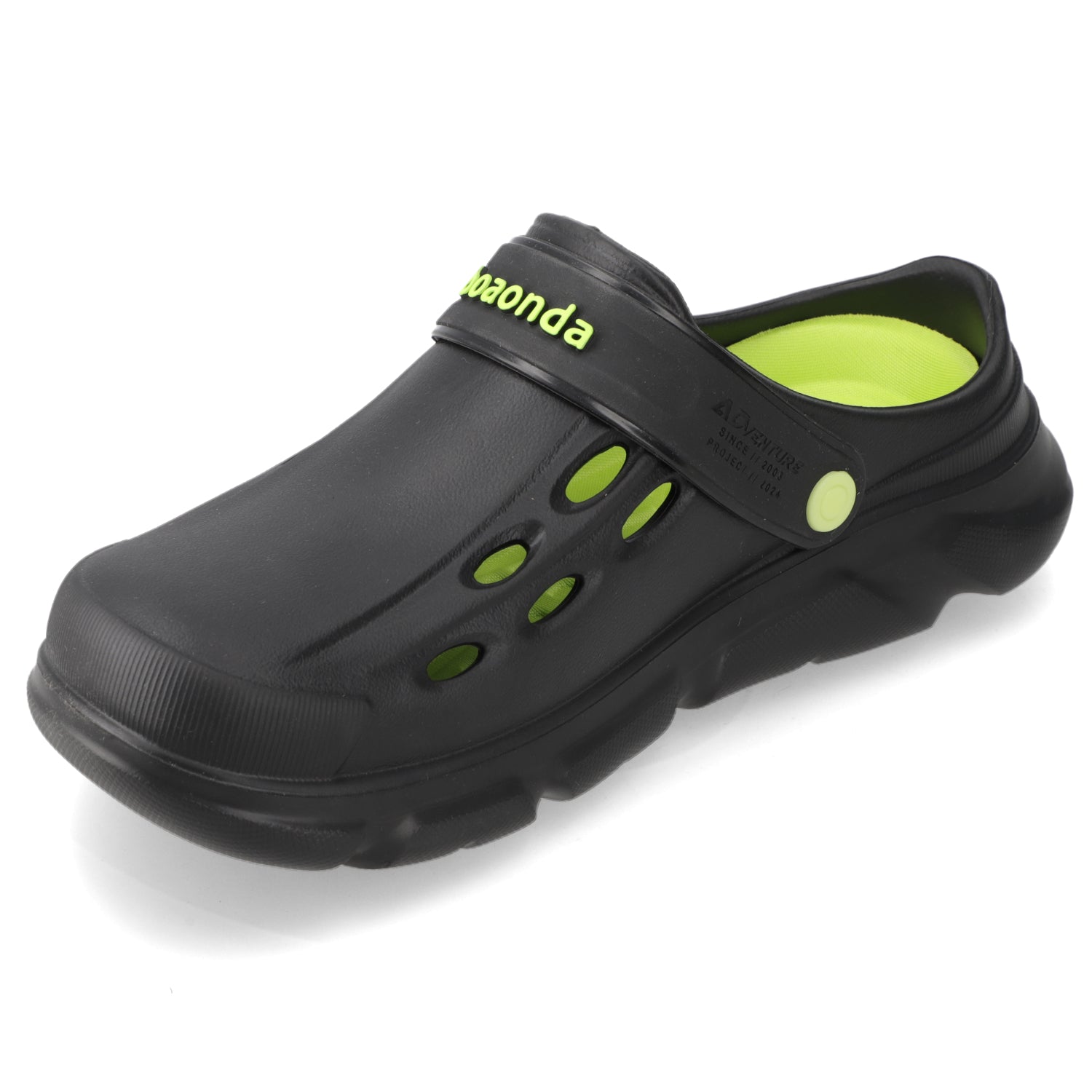 Clog Hombre Negro Boaonda 39 / Negro