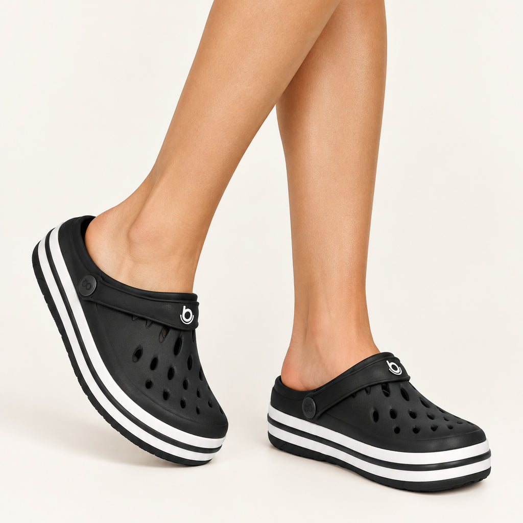 Clog Star Negra 35 / Negro