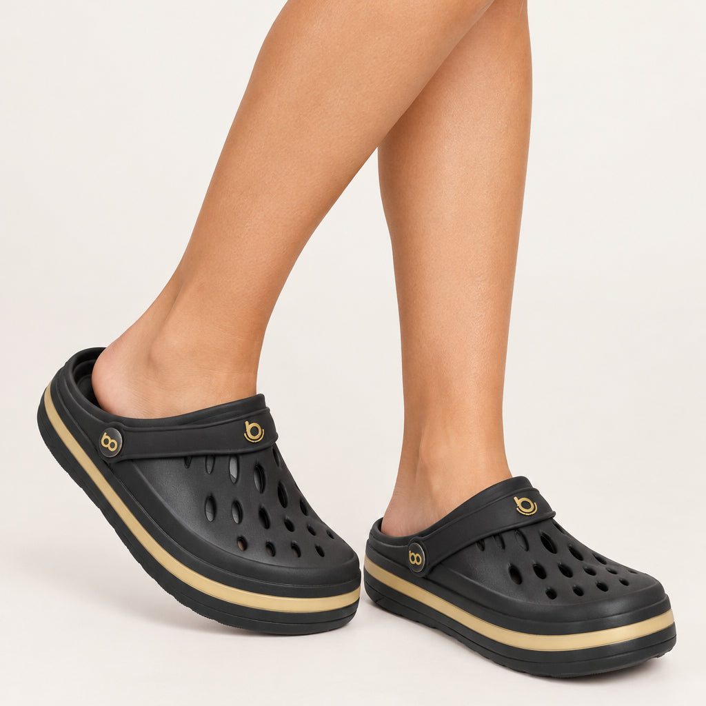 Zueco Mujer Star Negra Boaonda 35 / Negro