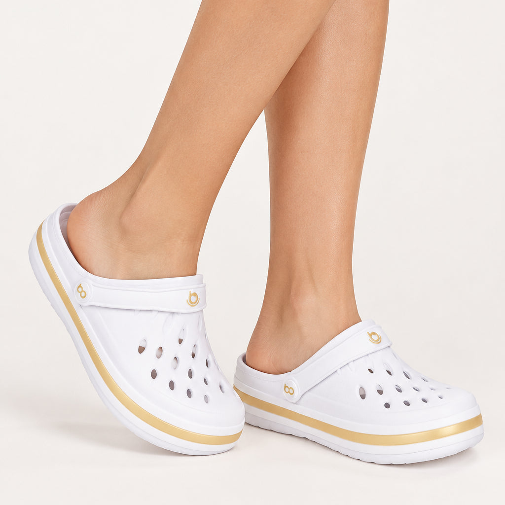 Zueco Mujer Star Blanco Boaonda 35 / Blanco