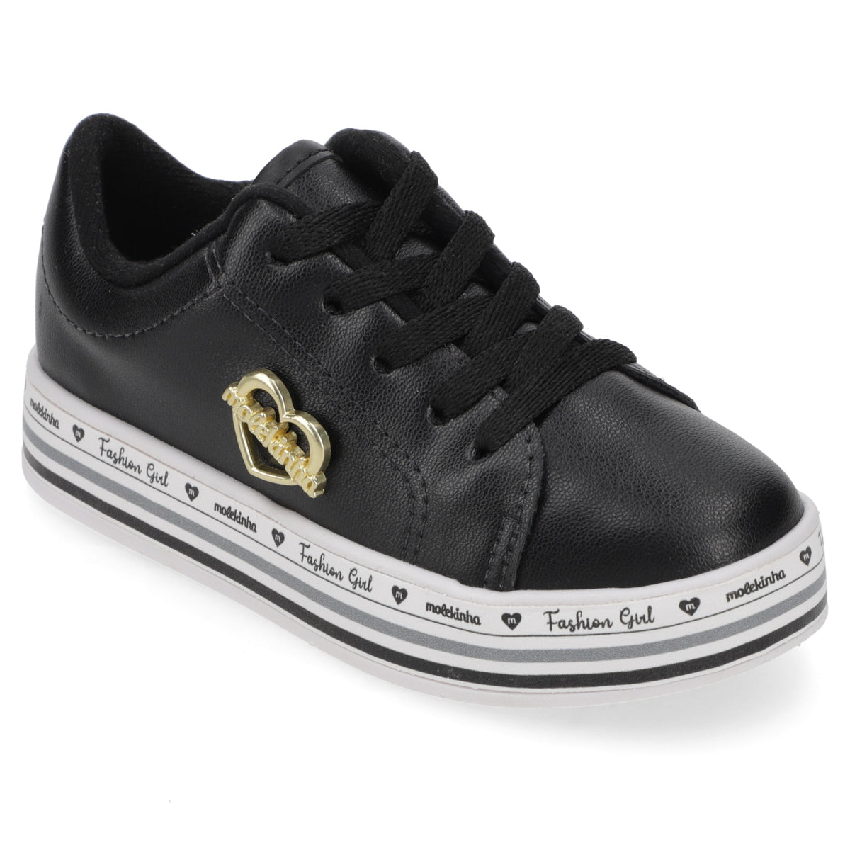 Zapatilla Niña Molekinha 26 / Negro