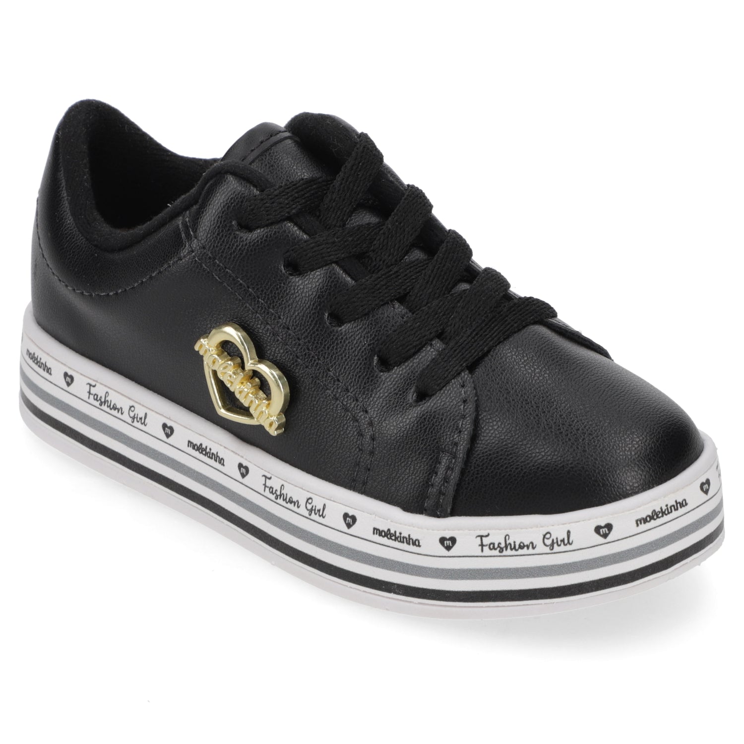 Zapatilla Niña Molekinha 26 / Negro