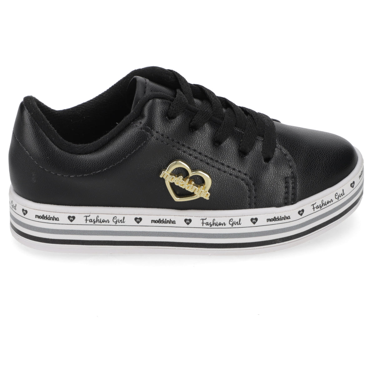 Zapatilla Niña Molekinha 26 / Negro