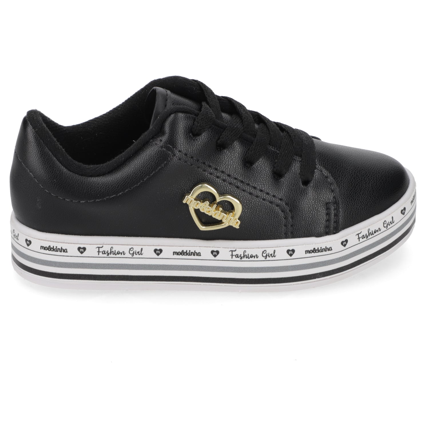 Zapatilla Niña Molekinha 26 / Negro