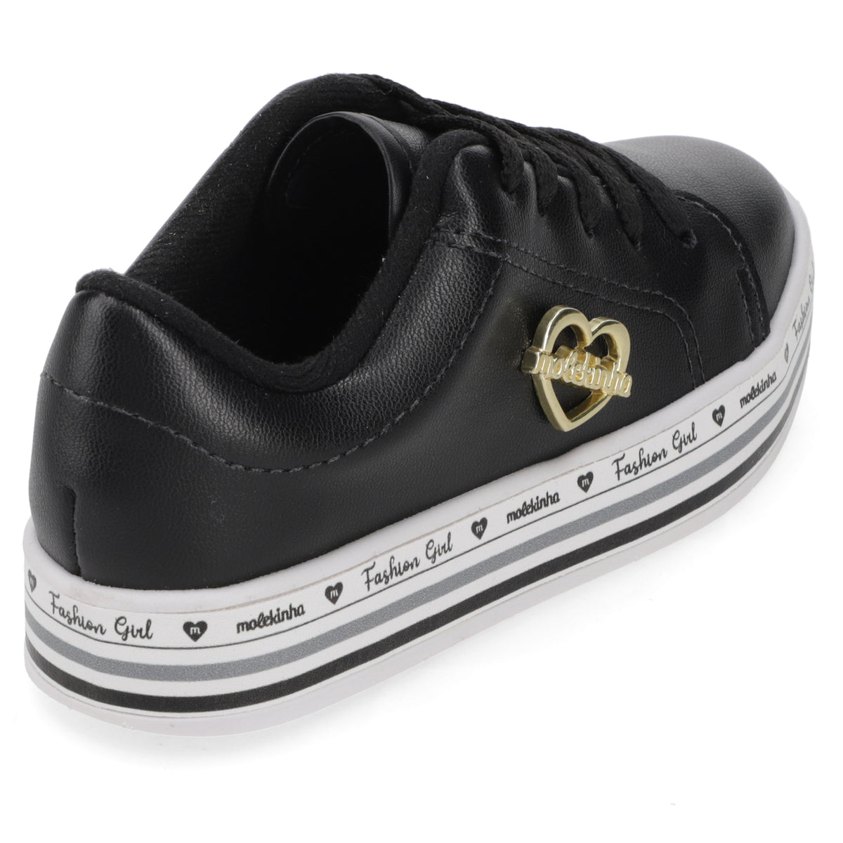 Zapatilla Niña Molekinha 26 / Negro