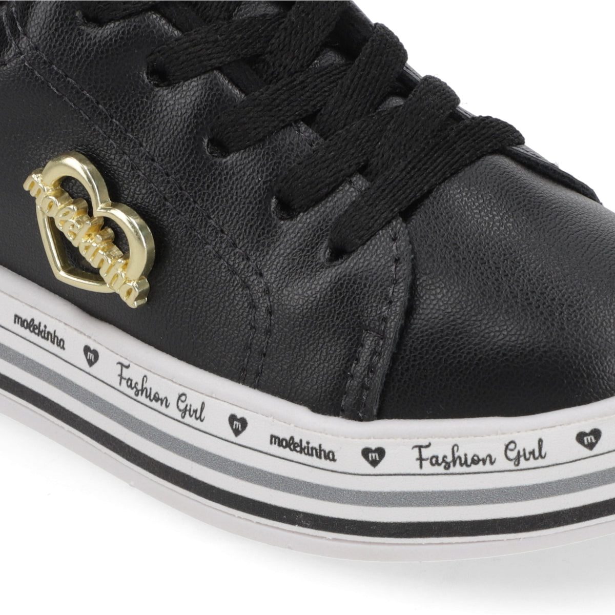 Zapatilla Niña Molekinha 26 / Negro