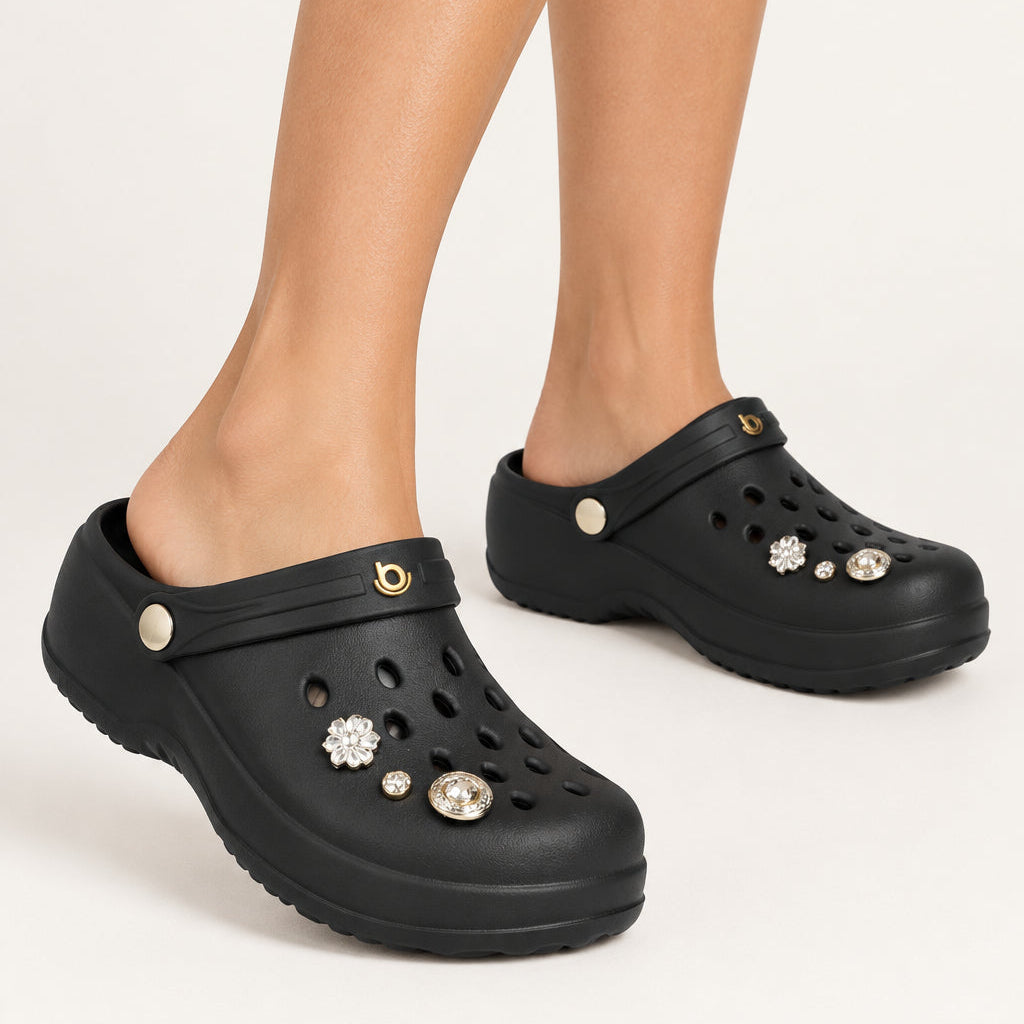 Zueco Mujer Bella Negro Boaonda 35 / Negro