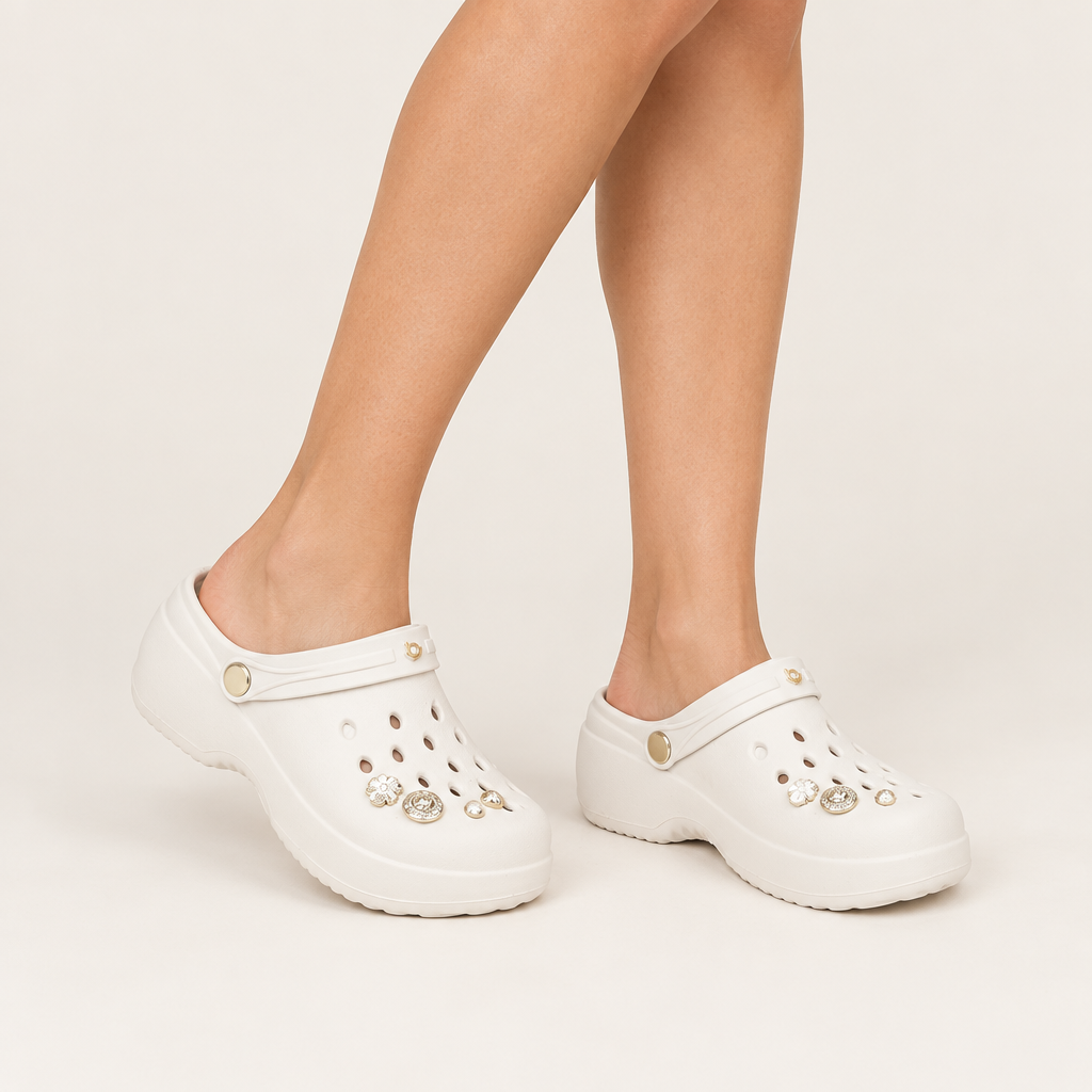 Zueco Mujer Bella Blanco OFF Boaonda 35 / Blanco