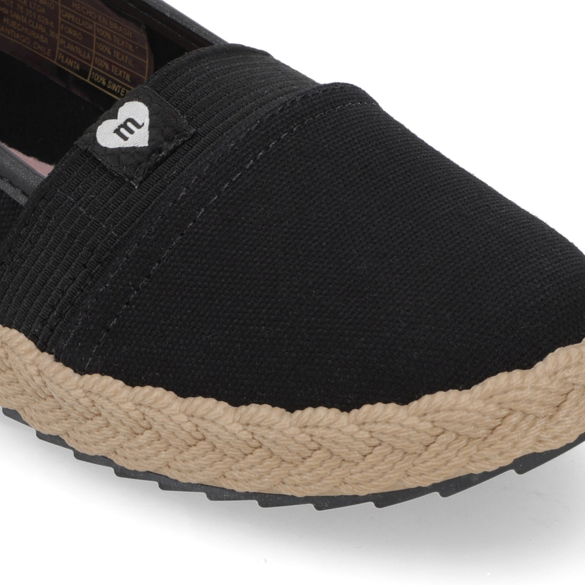 Alpargata Niña Molekinha 30 / Negro