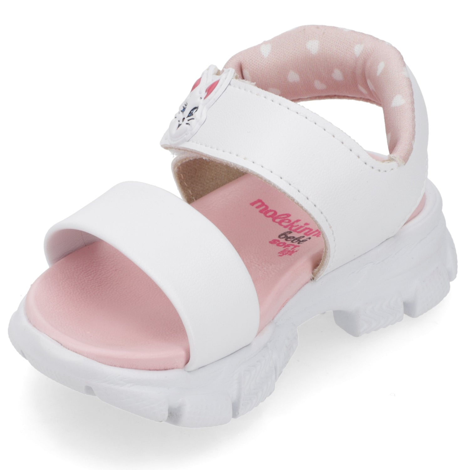 Sandalia Niña Molekinha 20 / Blanco