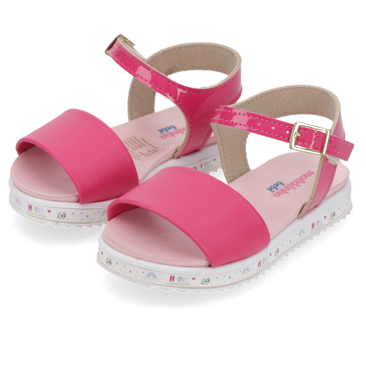 Sandalia Niña Molekinha 22 / Fucsia