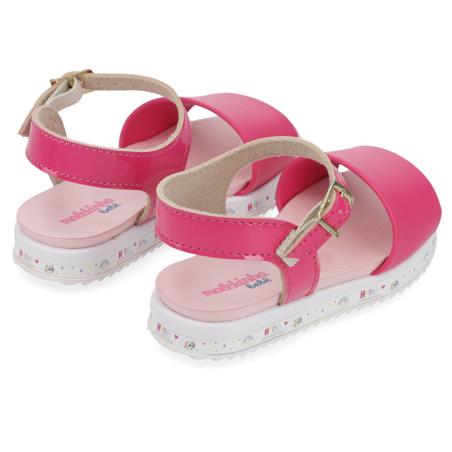 Sandalia Niña Molekinha 22 / Fucsia