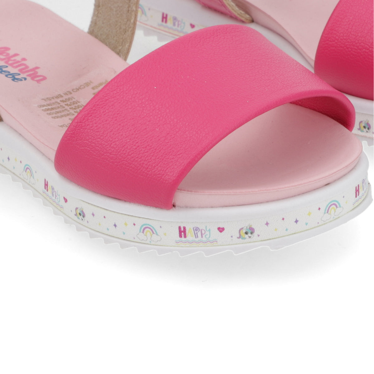 Sandalia Niña Molekinha 22 / Fucsia