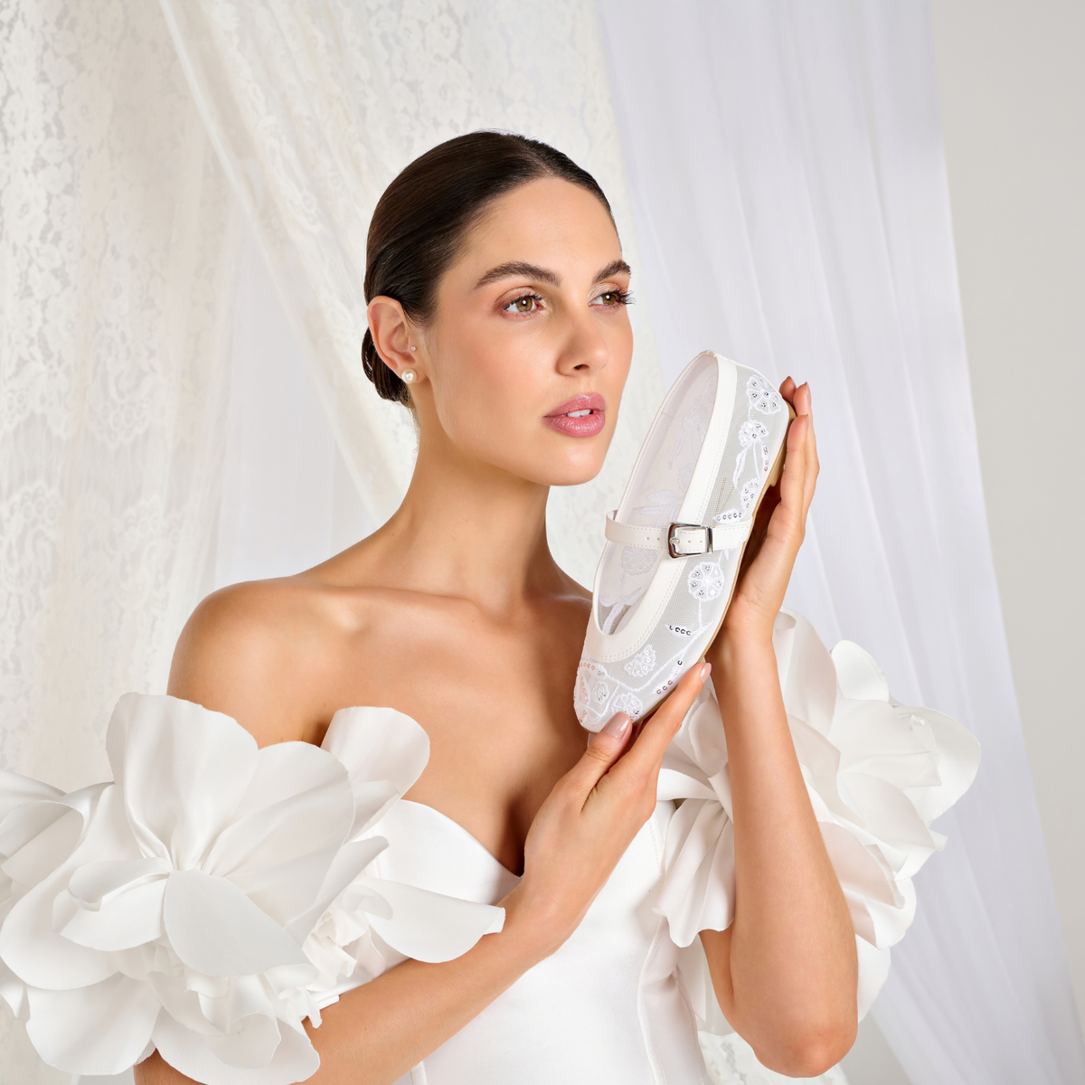 Ballerinas de Novia Blancas Vizzano