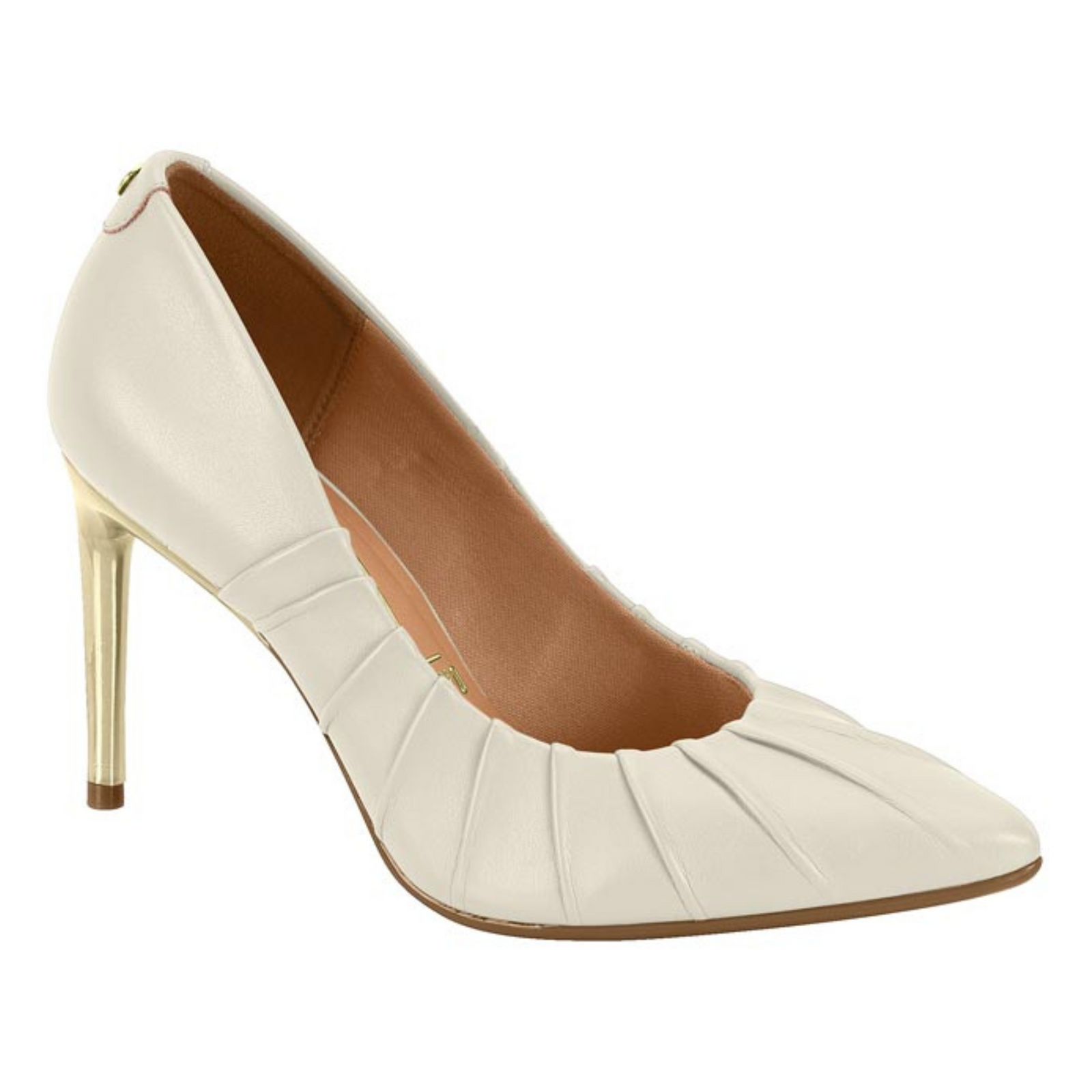 Stiletto Taco Aguja Blanco