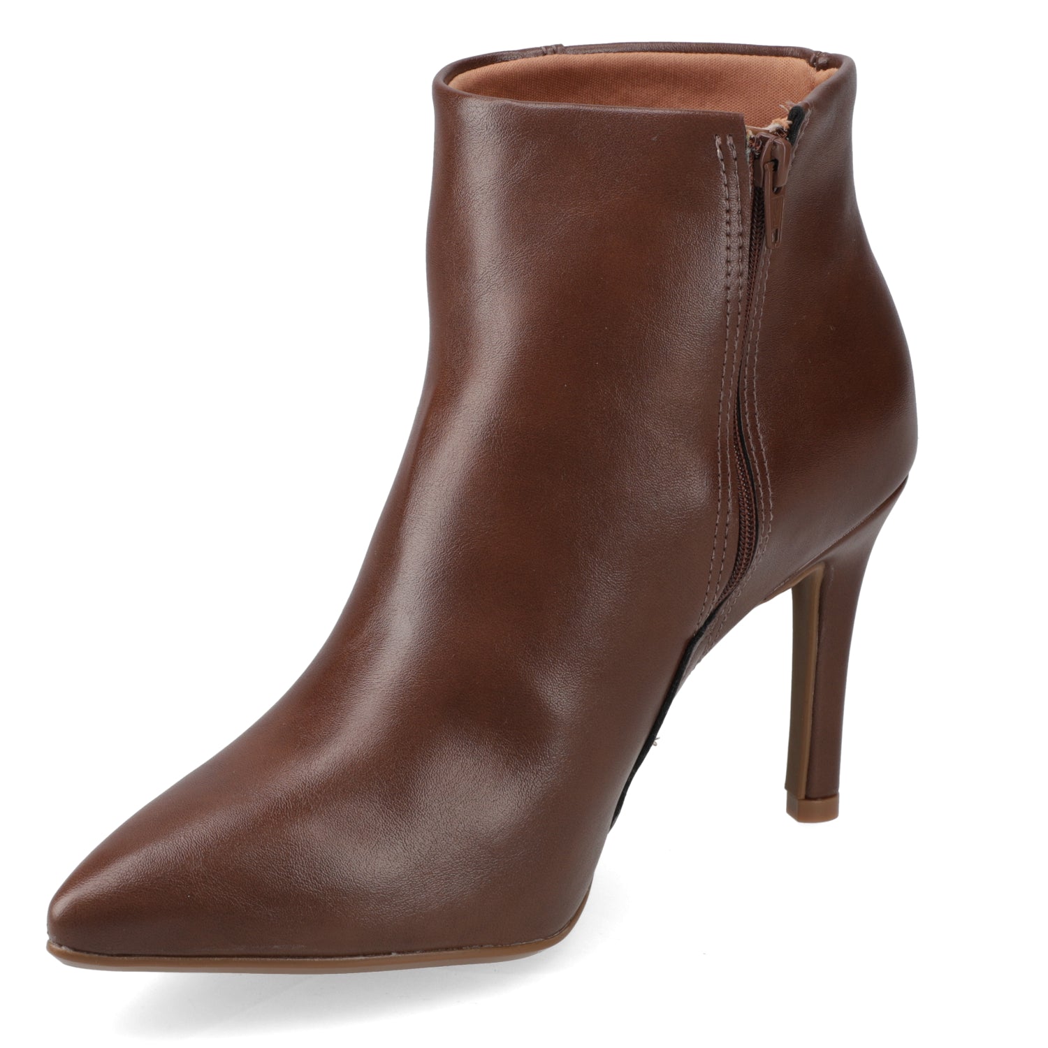 Botin Taco Aguja 7 cm Café Vizzano 34 / Café