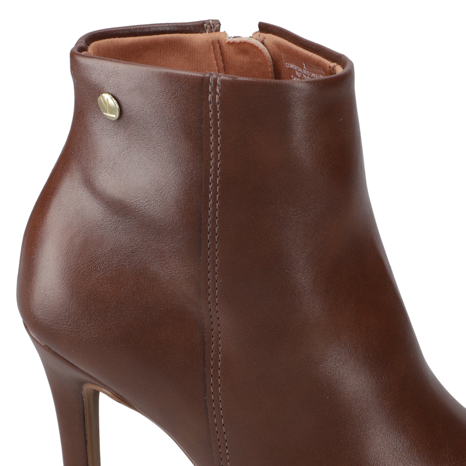 Botin Taco Aguja 7 cm Café Vizzano 34 / Café