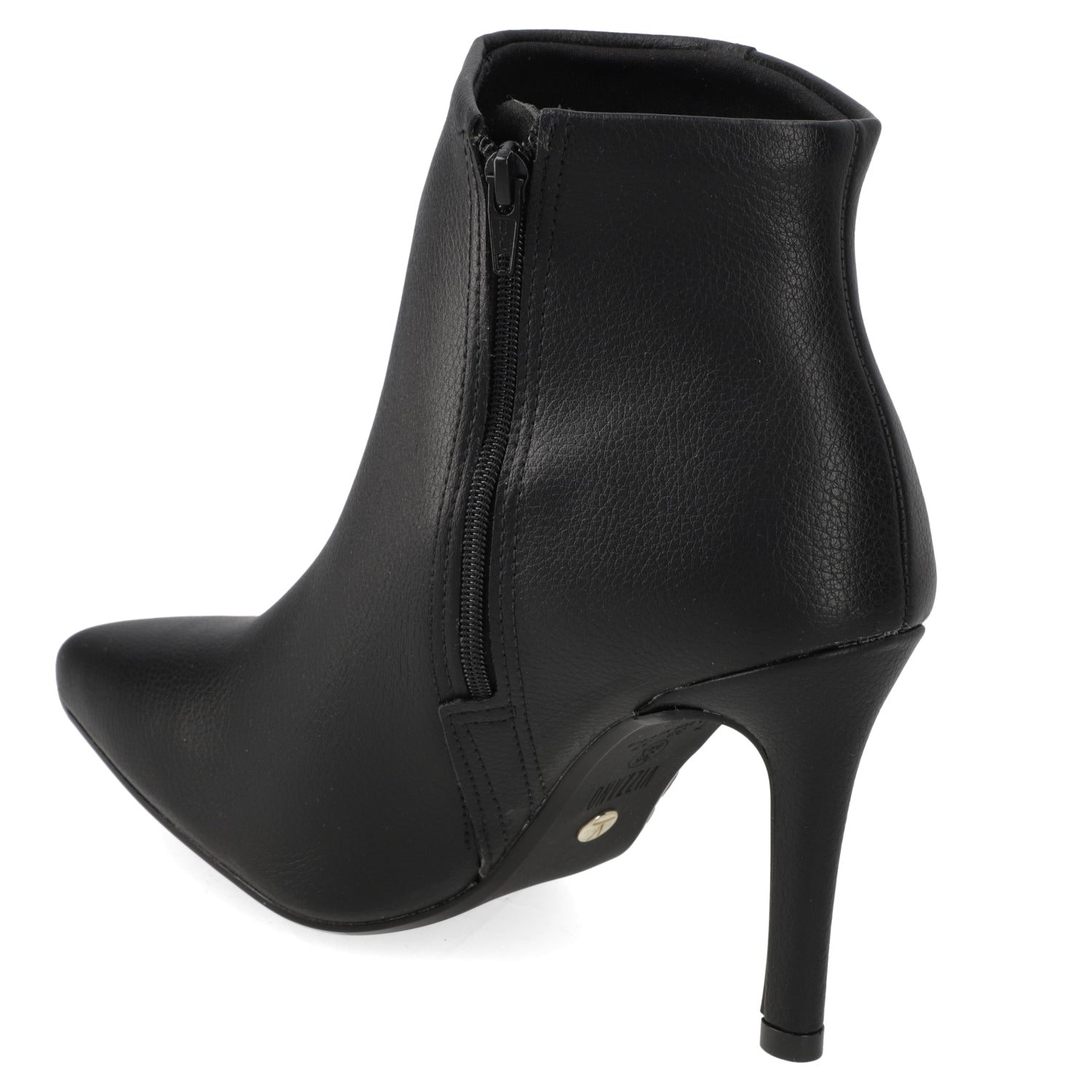 Botin Taco Aguja 10 cm Negro Vizzano 34 / Negro