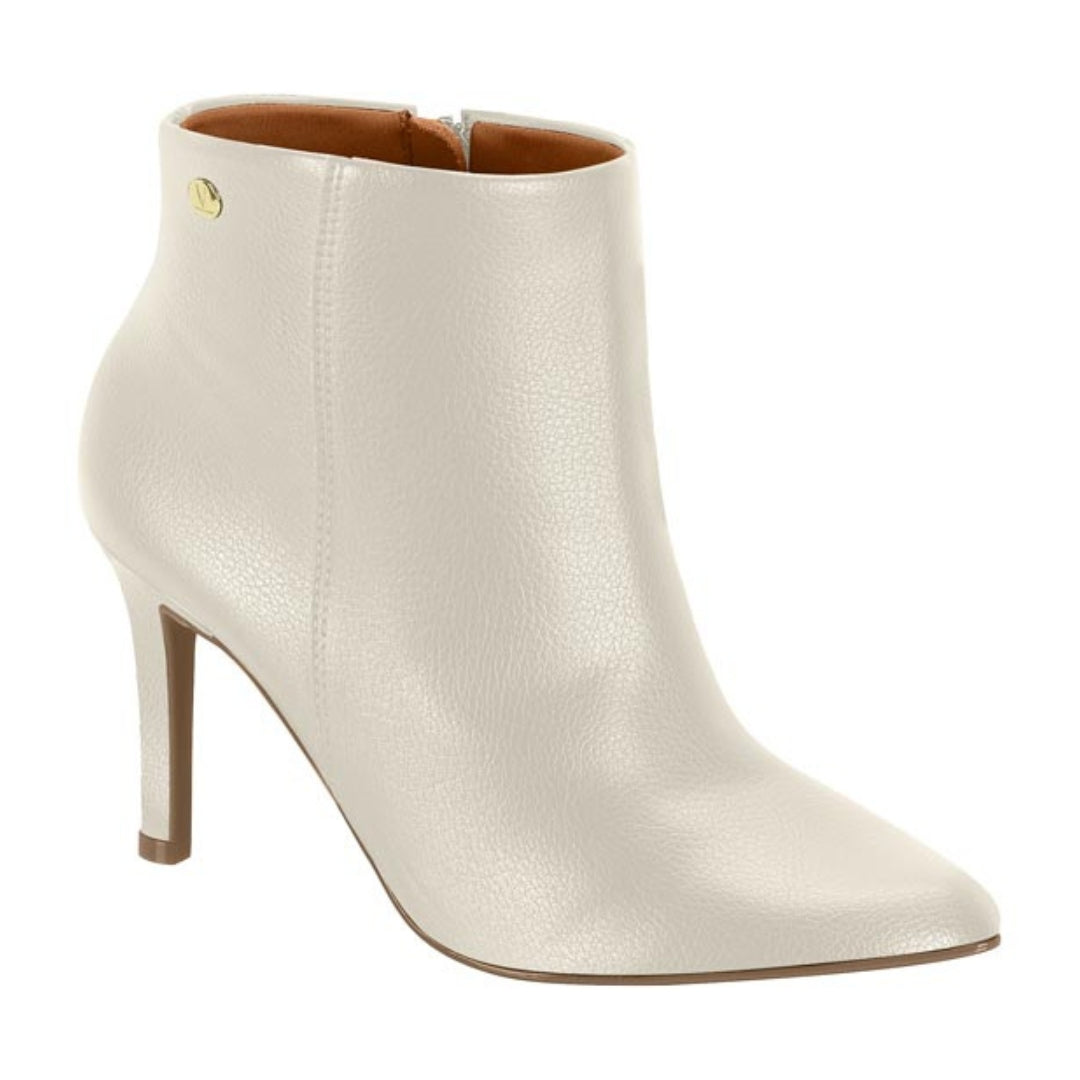 Botin Taco Aguja 7 cm Blanco Vizzano 34 / Blanco