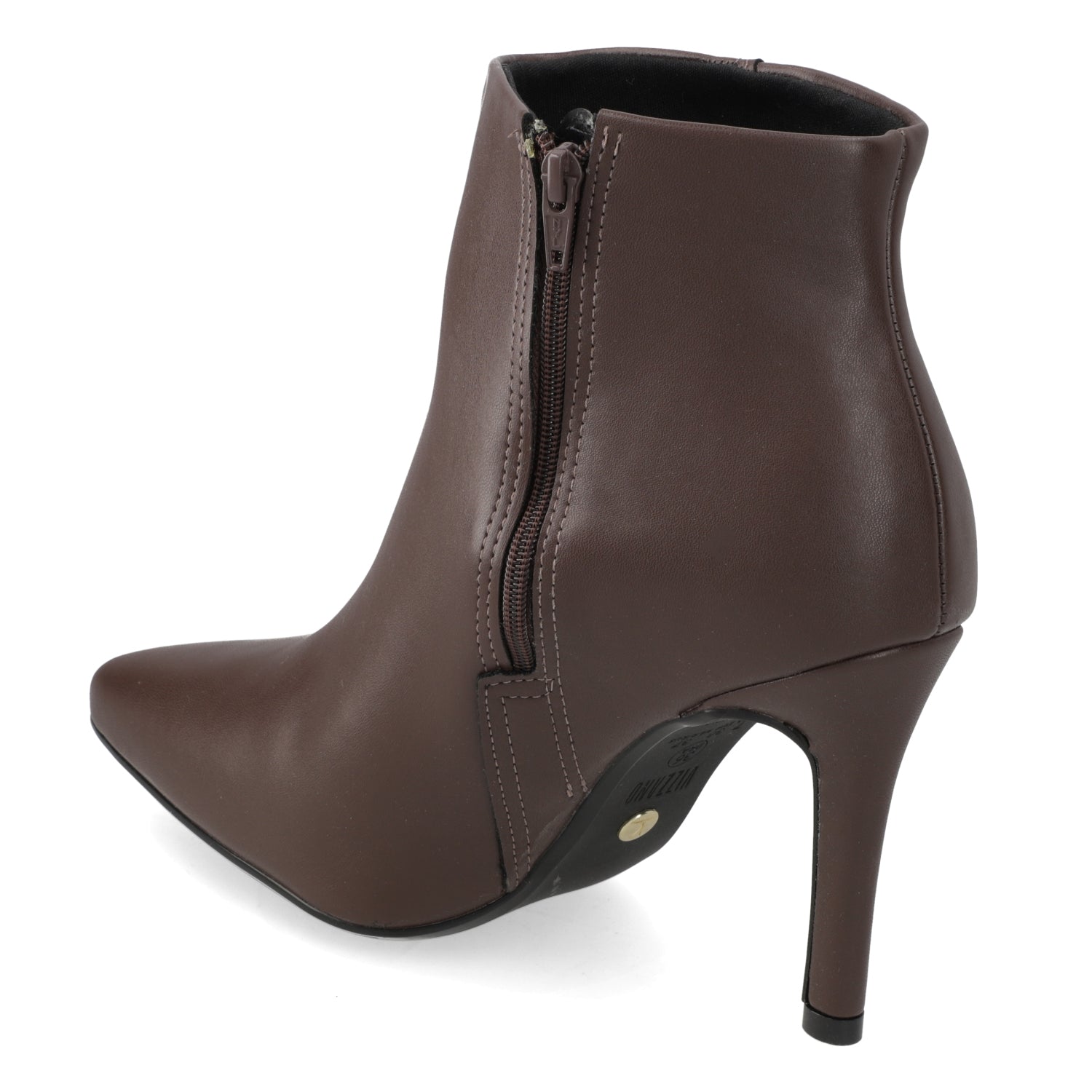 Botin Taco Aguja 10 cm Café Vizzano 34 / Café