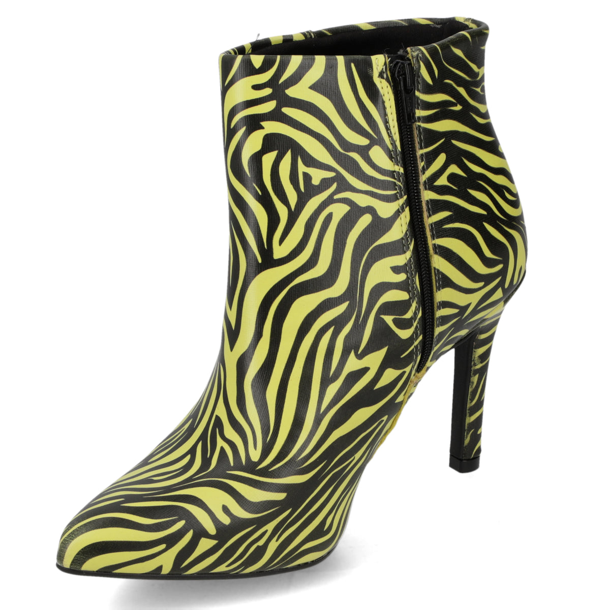 Botín Animal Print Amarillo Vizzano