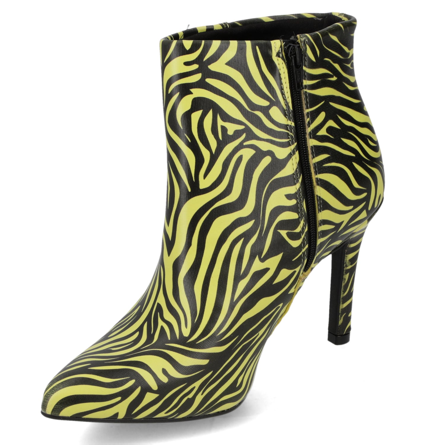 Botín Animal Print Amarillo Vizzano