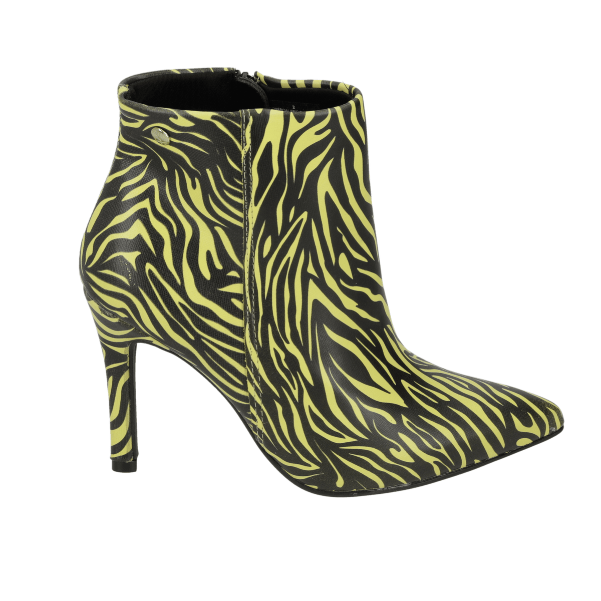 Botín Animal Print Amarillo Vizzano
