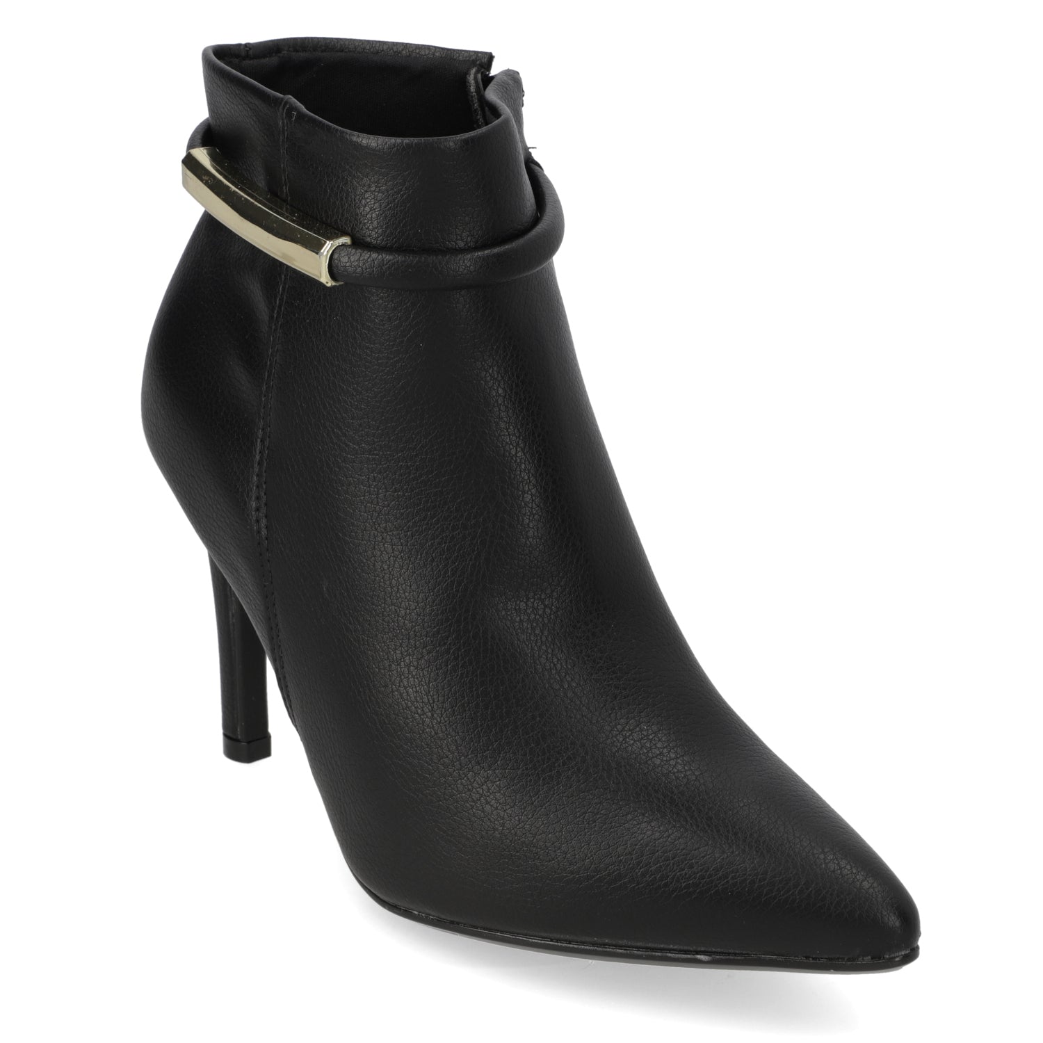 Botin Taco Aguja 7 cm Negro Vizzano 34 / Negro